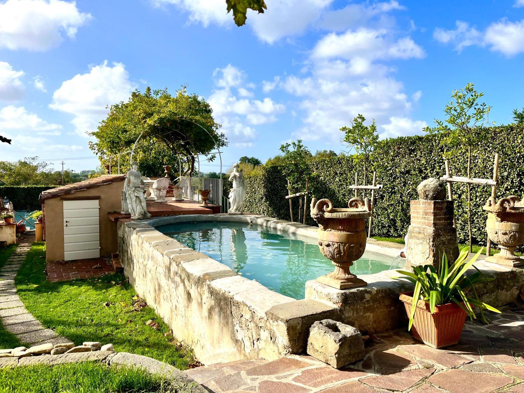 Ninfeo Dell' Arancera Bed & Breakfast Calci Exterior foto